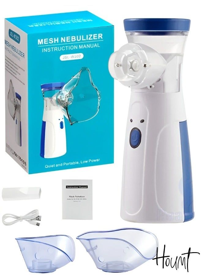 New powerful, Fast Relief from Cold, Cough,  Mesh Nebulizer for Adults And Kids