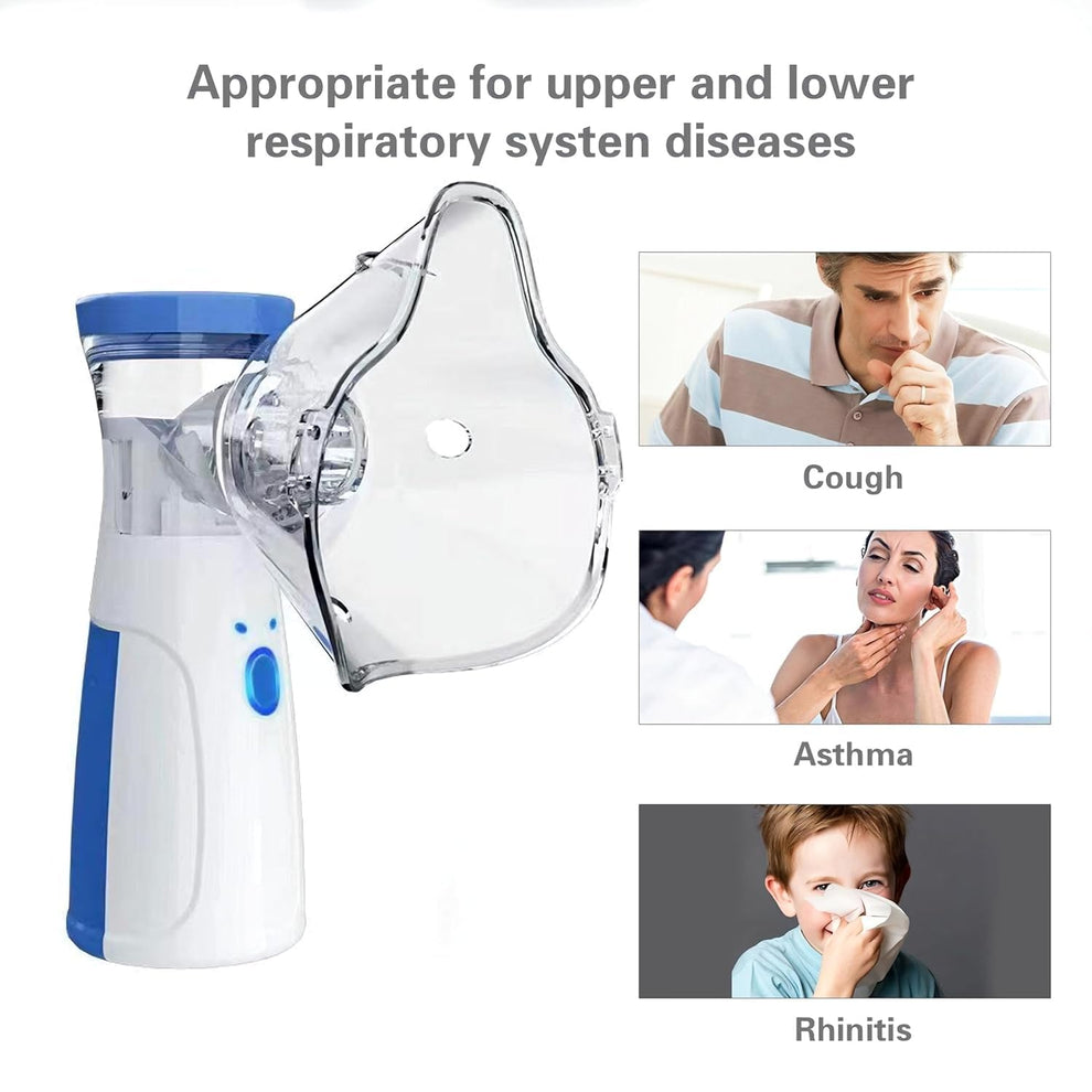 New powerful, Fast Relief from Cold, Cough,  Mesh Nebulizer for Adults And Kids