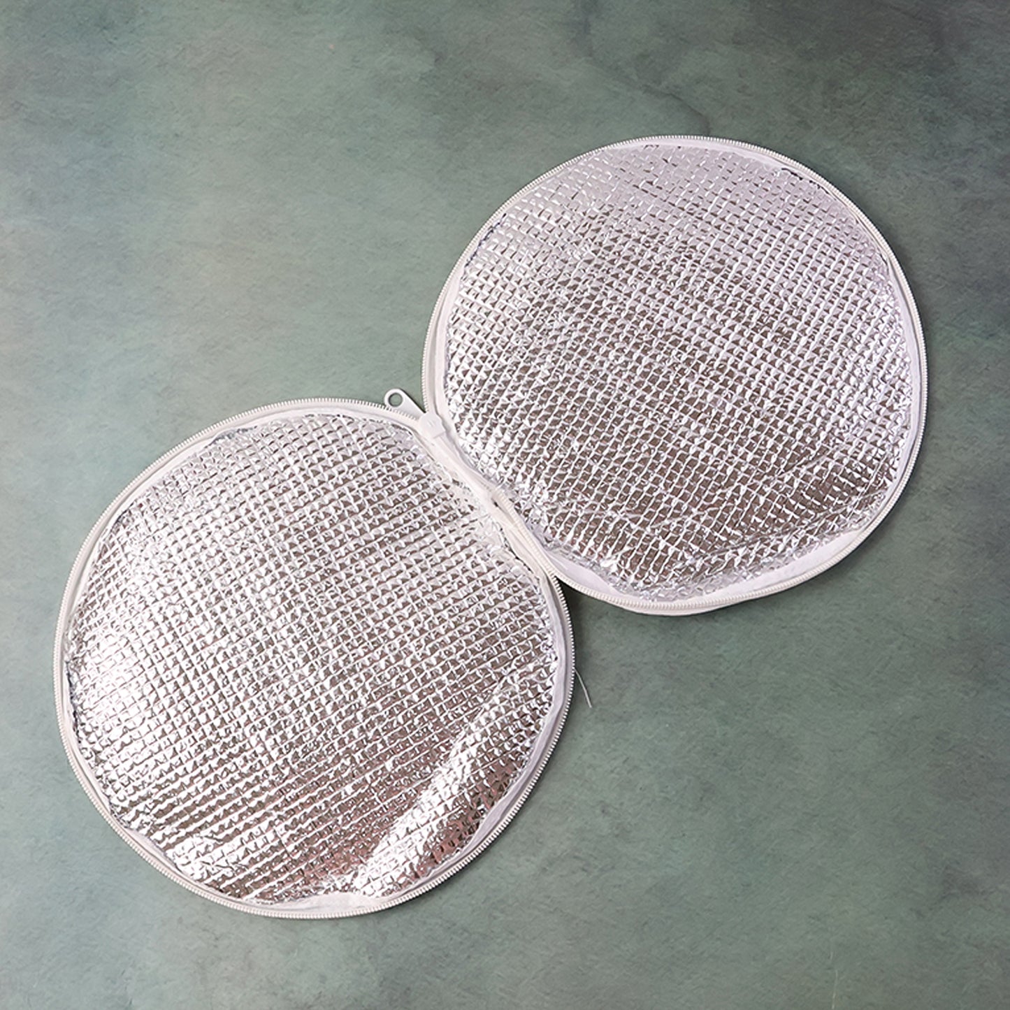 Insulated Roti Cover, Chapati warmer with zipper, Set of 3 and 4