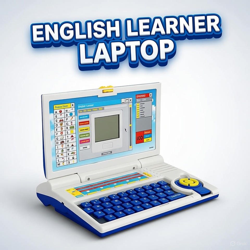 English Learner Educational Laptop Toy – 20 Learning Activities
