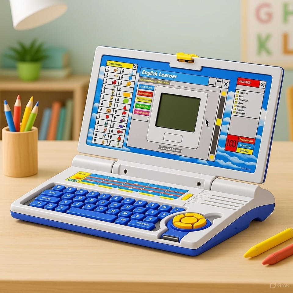 English Learner Educational Laptop Toy – 20 Learning Activities