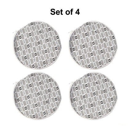 Insulated Roti Cover, Chapati warmer with zipper, Set of 3 and 4