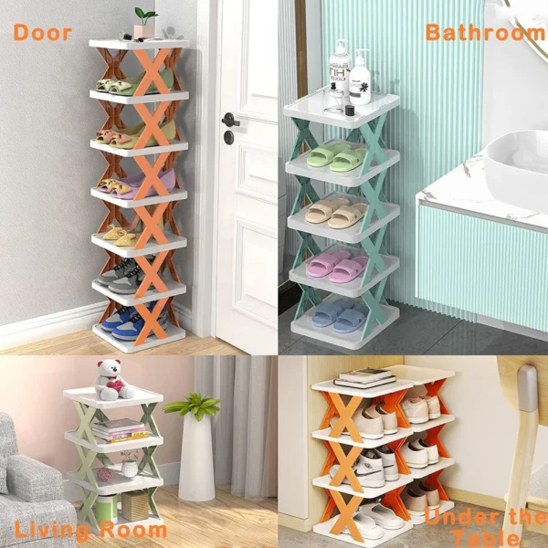 6 Layer Foldable Shoe Rack