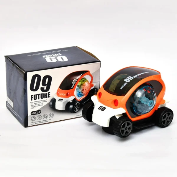 Stunt Car Toy for Kids - 4D Lights and Music, (Battery Not Included) - Image 4