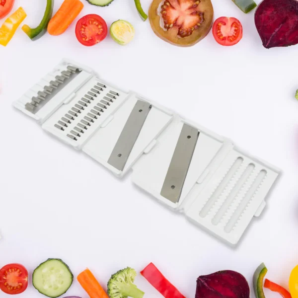 Vegetable Slicer Cutter - 6 Blades Kitchen Tool - Image 3