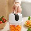 Wireless Rechargeable Mini Electric Garlic Chopper 3 Blades (250Ml) - Image 3