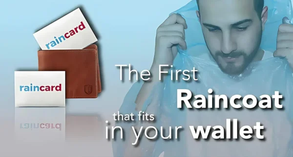 Pocket Size 3 Raincard for Men and Women | Raincoat Card for Travel, Outdoor - Image 2