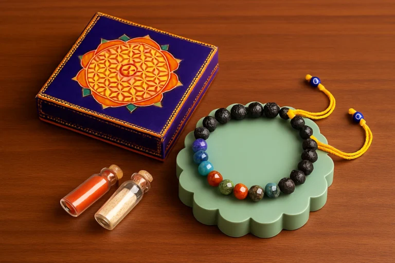 7-Chakra Spiritual Rakhi